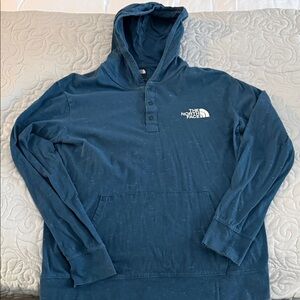 The North Face Men's Teal Hoodie